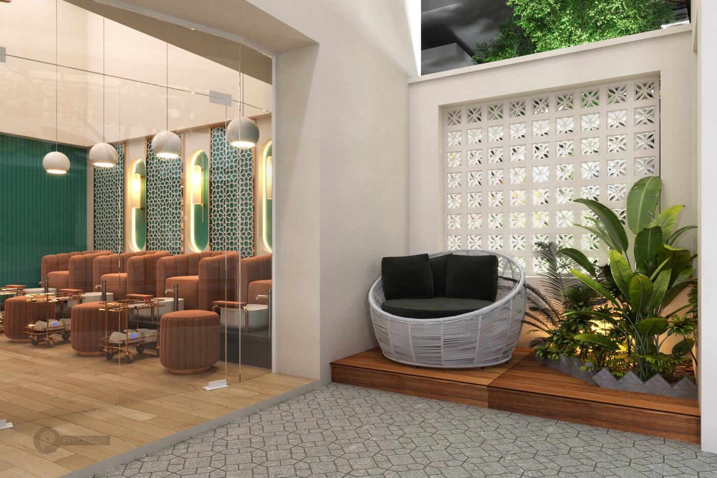 Thiết Kế Shop Nối Mi Mina