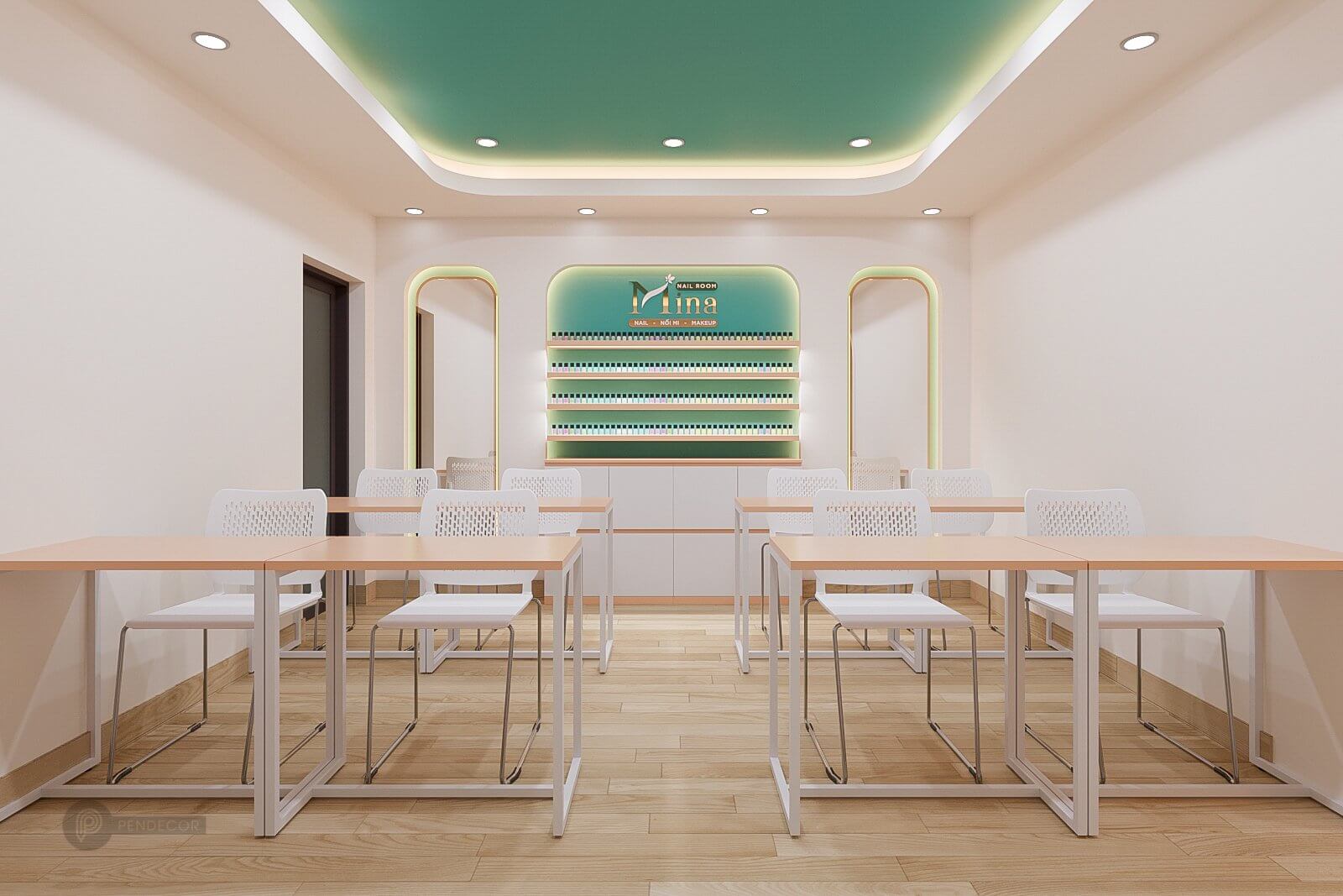 Thiết Kế Shop Nối Mi Mina