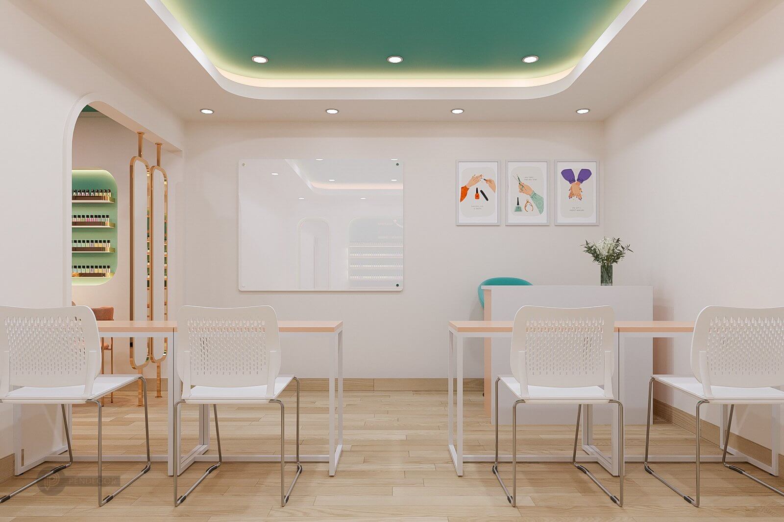 Thiết Kế Shop Nối Mi Mina