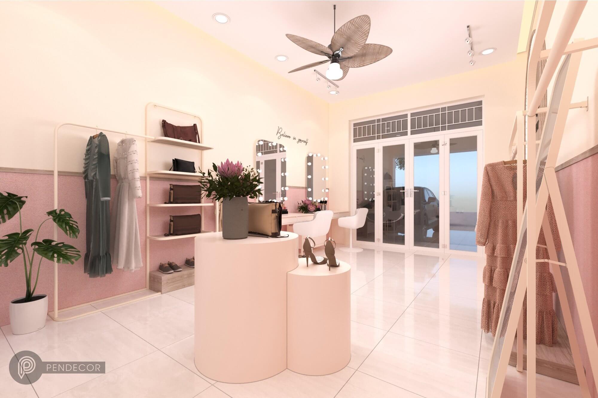 Thiết Kế Shop Make Up Py Quỳnh