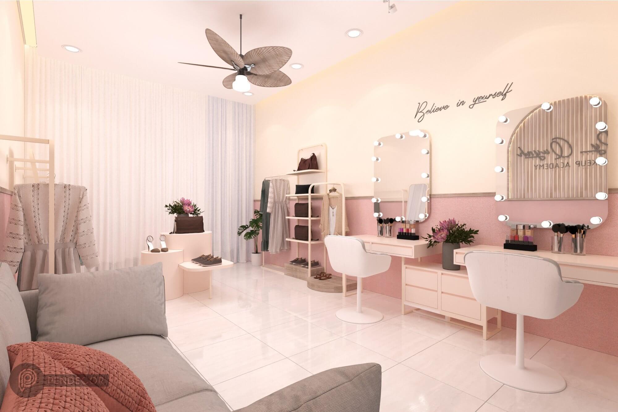 Thiết Kế Shop Make Up Py Quỳnh