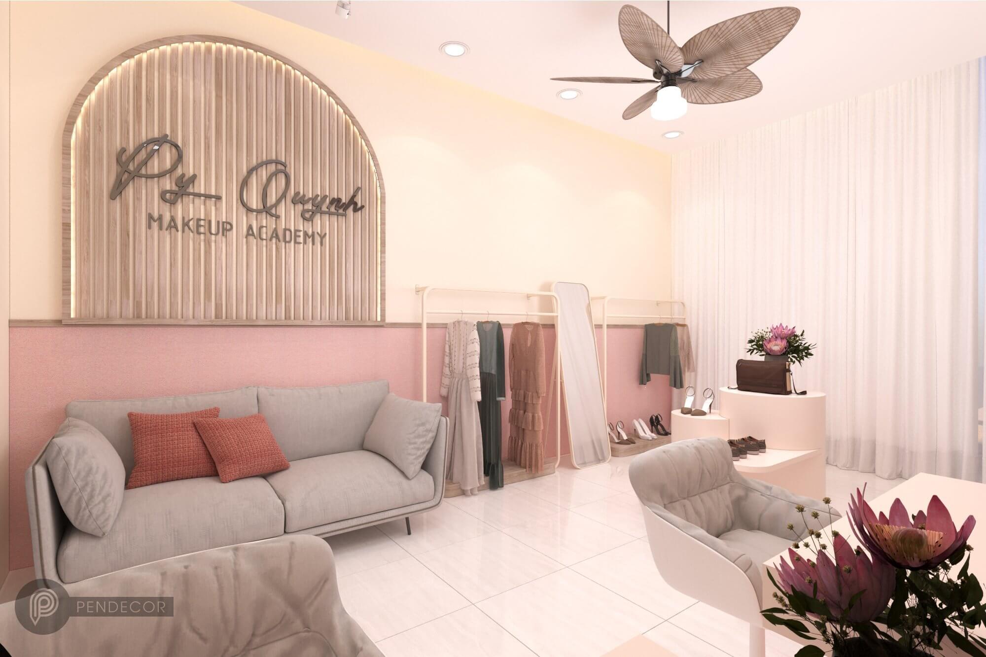 Thiết Kế Shop Make Up Py Quỳnh