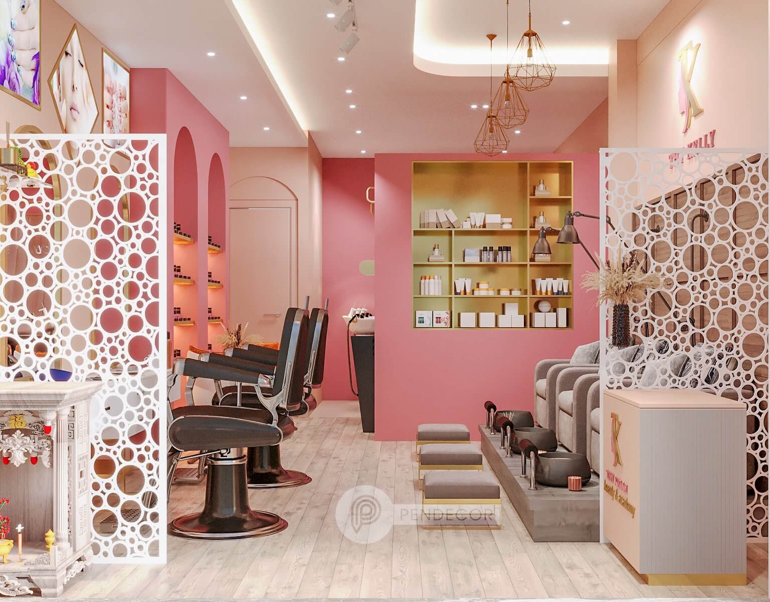 Thiết Kế Spa Thy Kelly