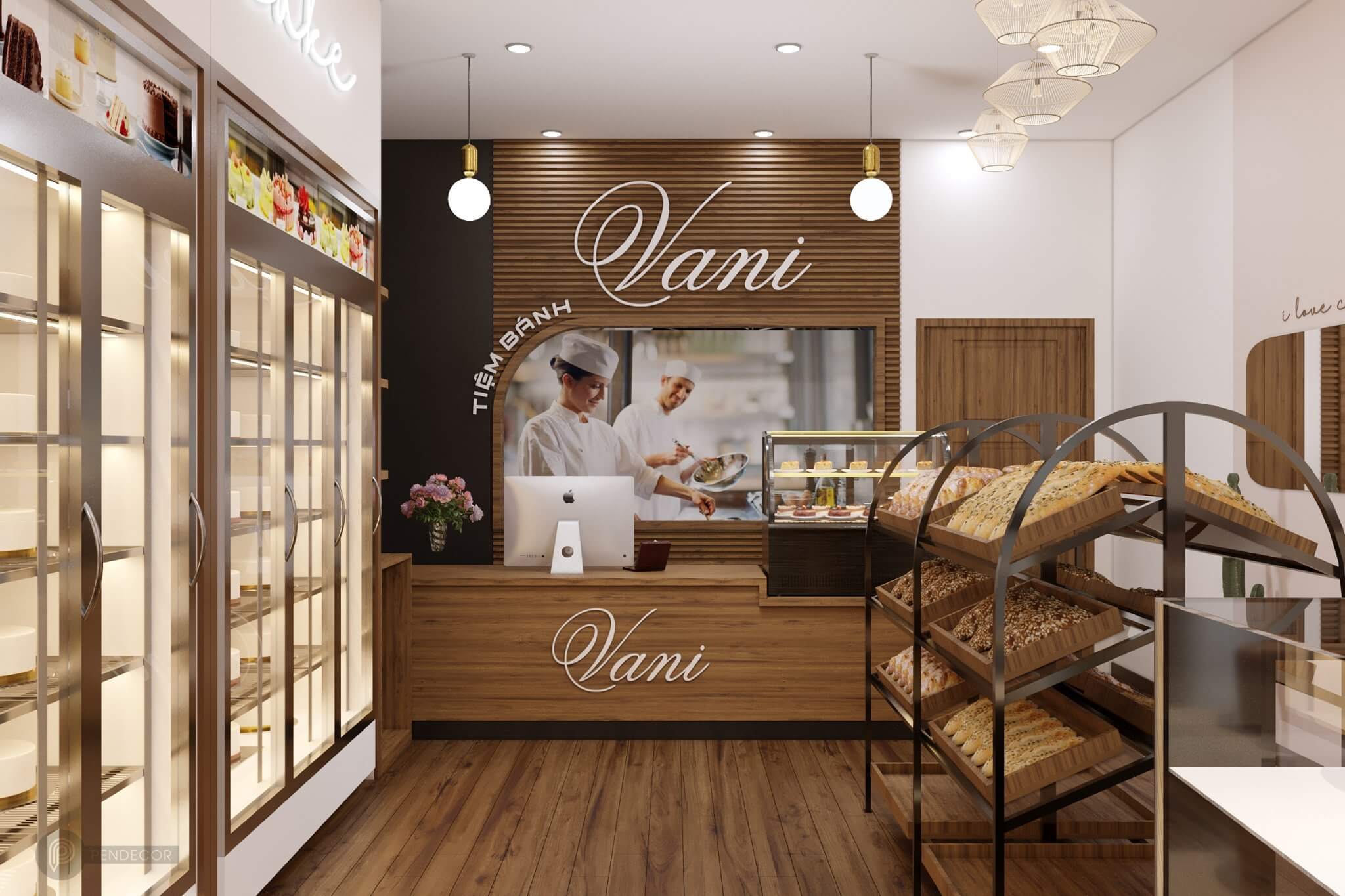 Thiết Kế Tiệm Bánh Vani
