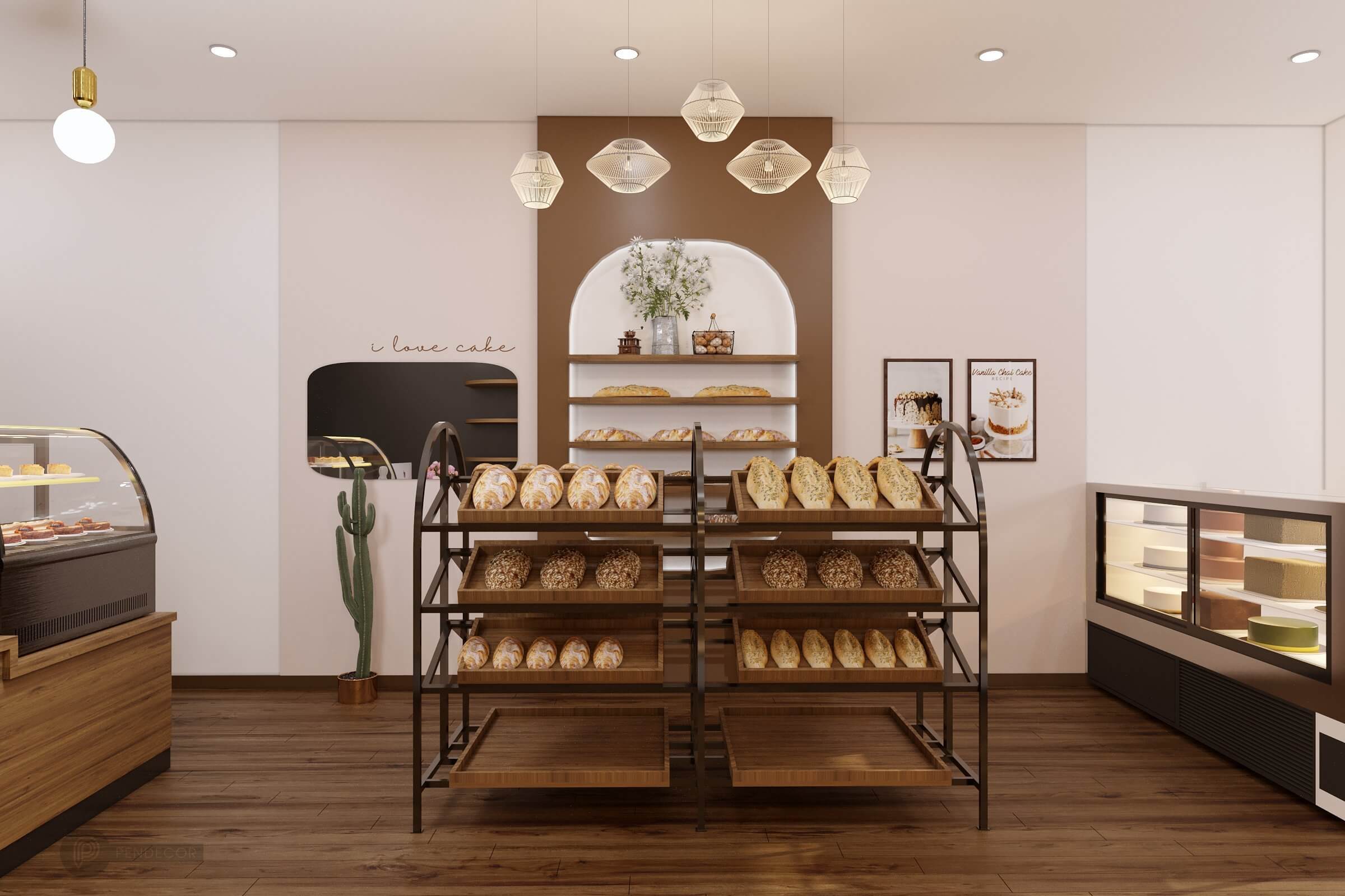Thiết Kế Tiệm Bánh Vani