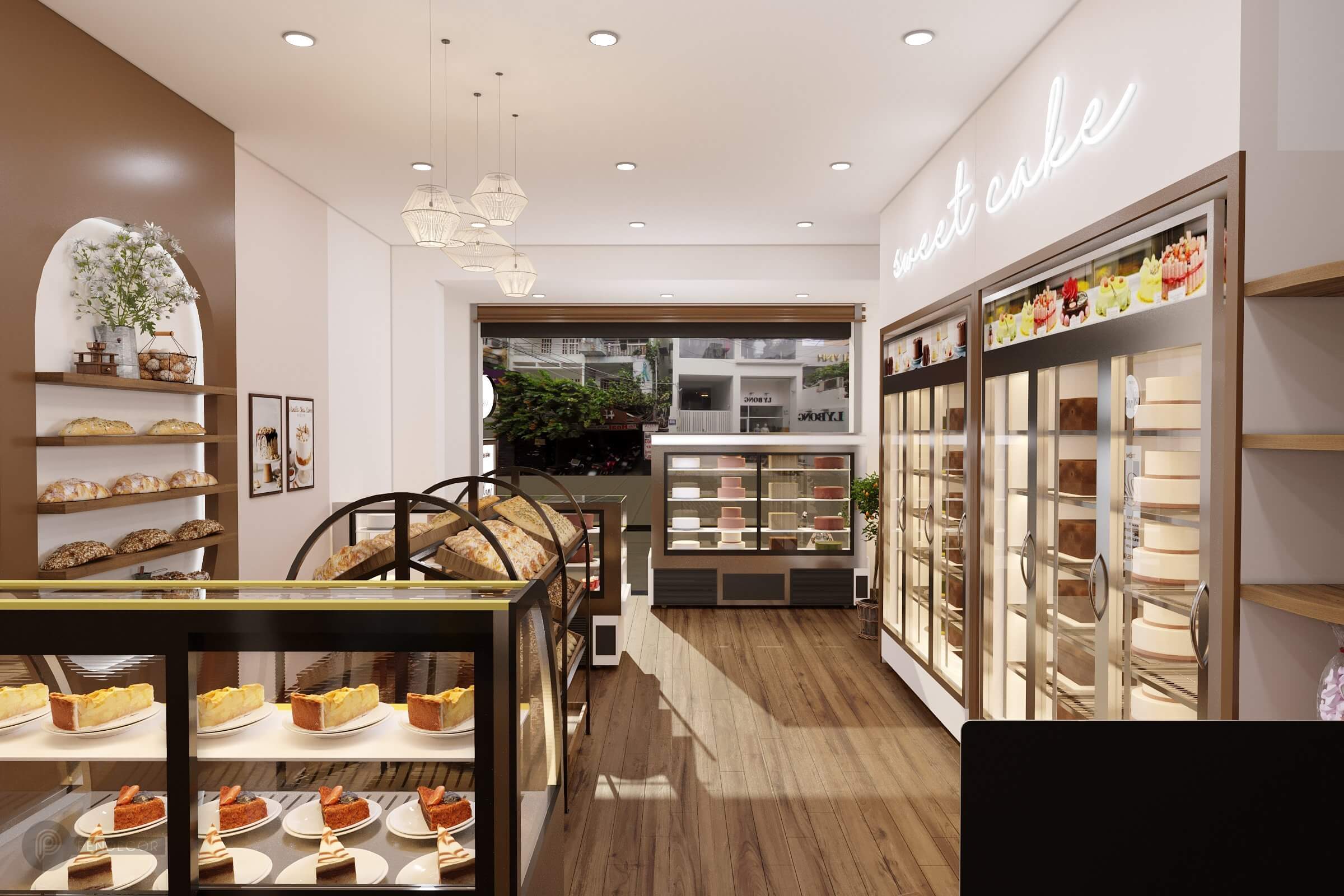 Thiết Kế Tiệm Bánh Vani