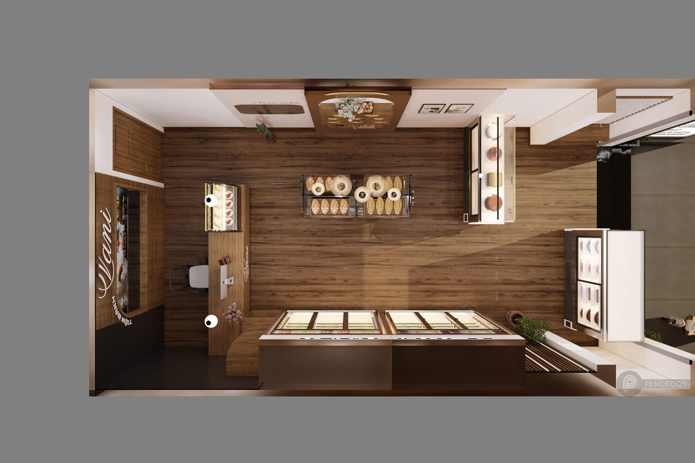 Thiết Kế Tiệm Bánh Vani