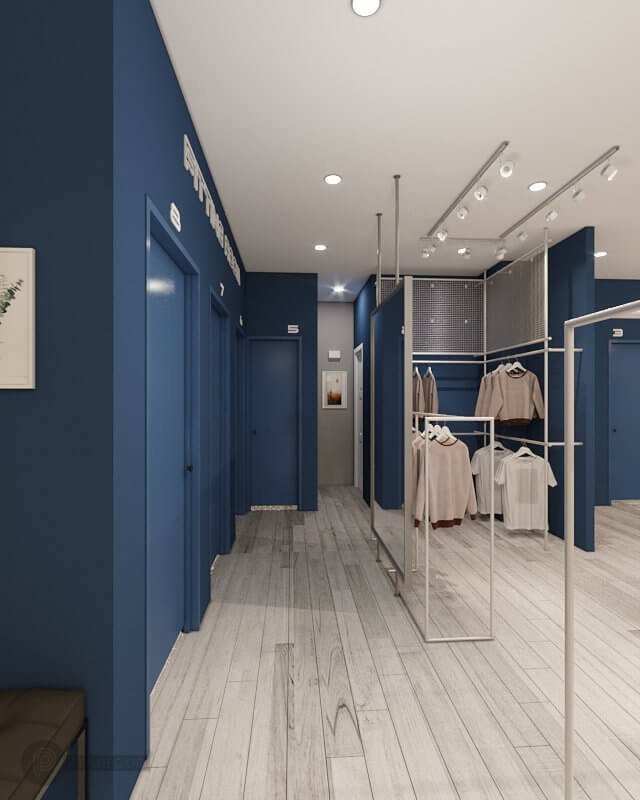 Thiết Kế Shop Thời Trang Nữ Yến Bún