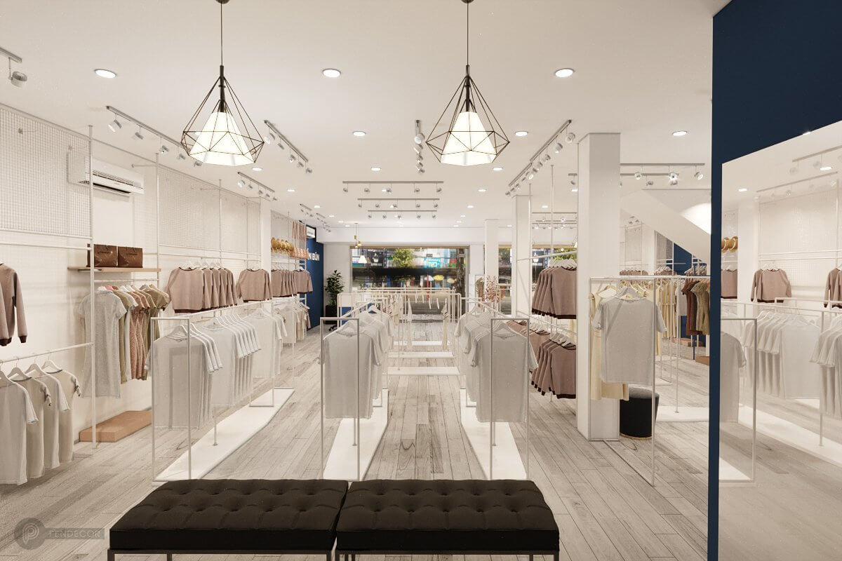 Thiết Kế Shop Thời Trang Nữ Yến Bún