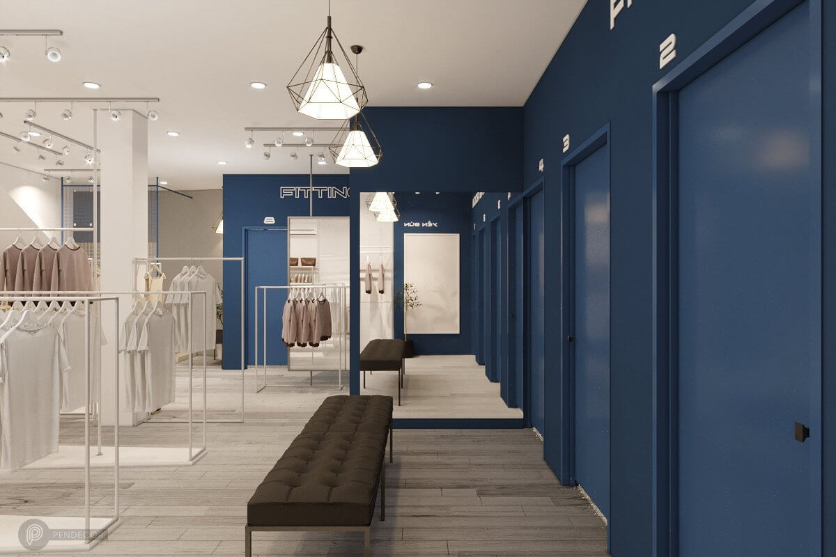 Thiết Kế Shop Thời Trang Nữ Yến Bún