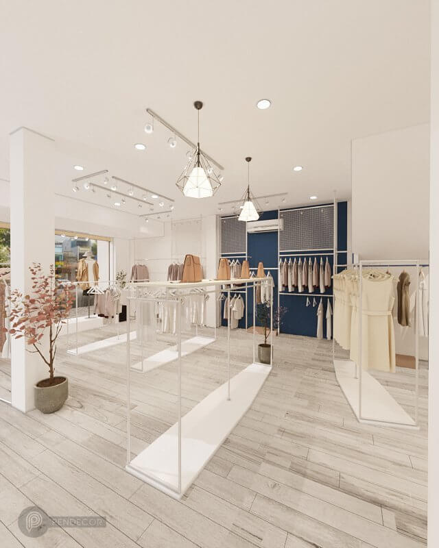 Thiết Kế Shop Thời Trang Nữ Yến Bún