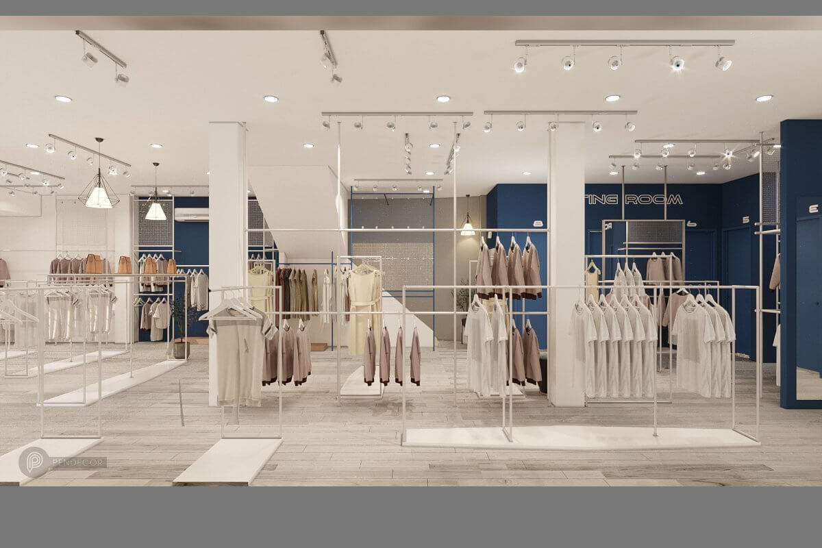 Thiết Kế Shop Thời Trang Nữ Yến Bún