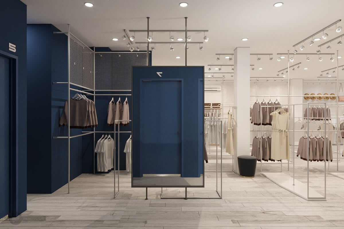 Thiết Kế Shop Thời Trang Nữ Yến Bún