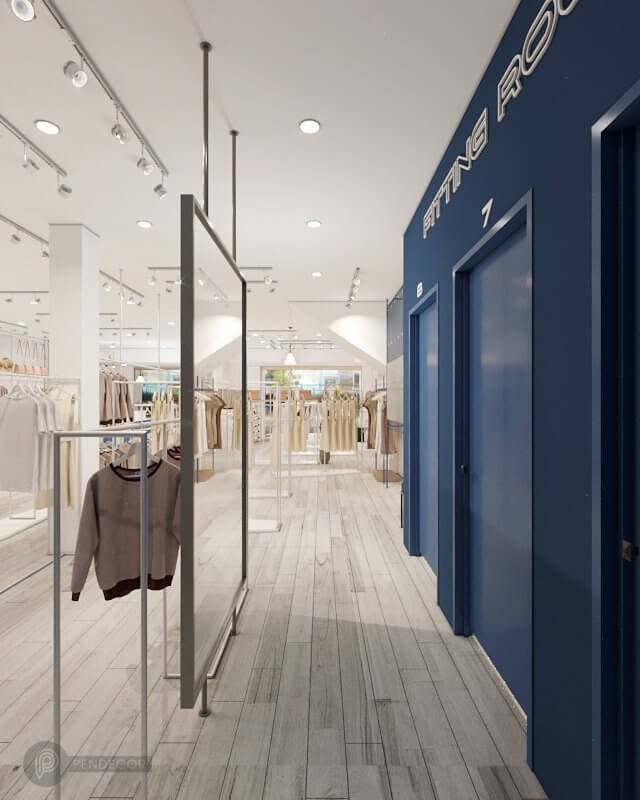 Thiết Kế Shop Thời Trang Nữ Yến Bún