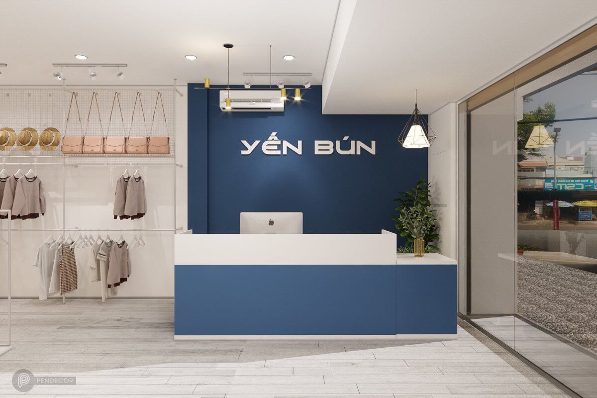 Thiết Kế Shop Thời Trang Nữ Yến Bún