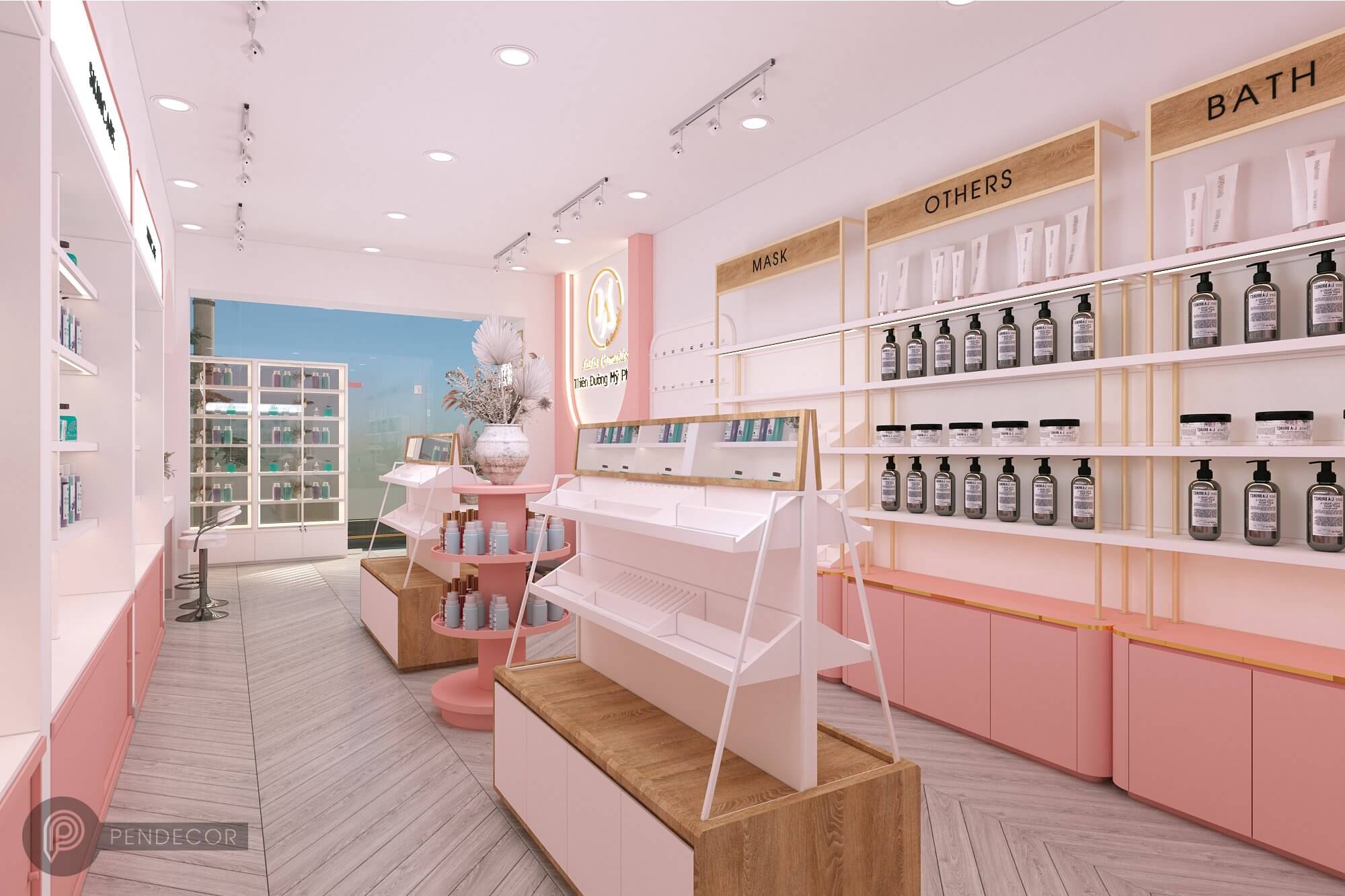 Thiết Kế Shop Mỹ Phẩm Lala Cosmetics