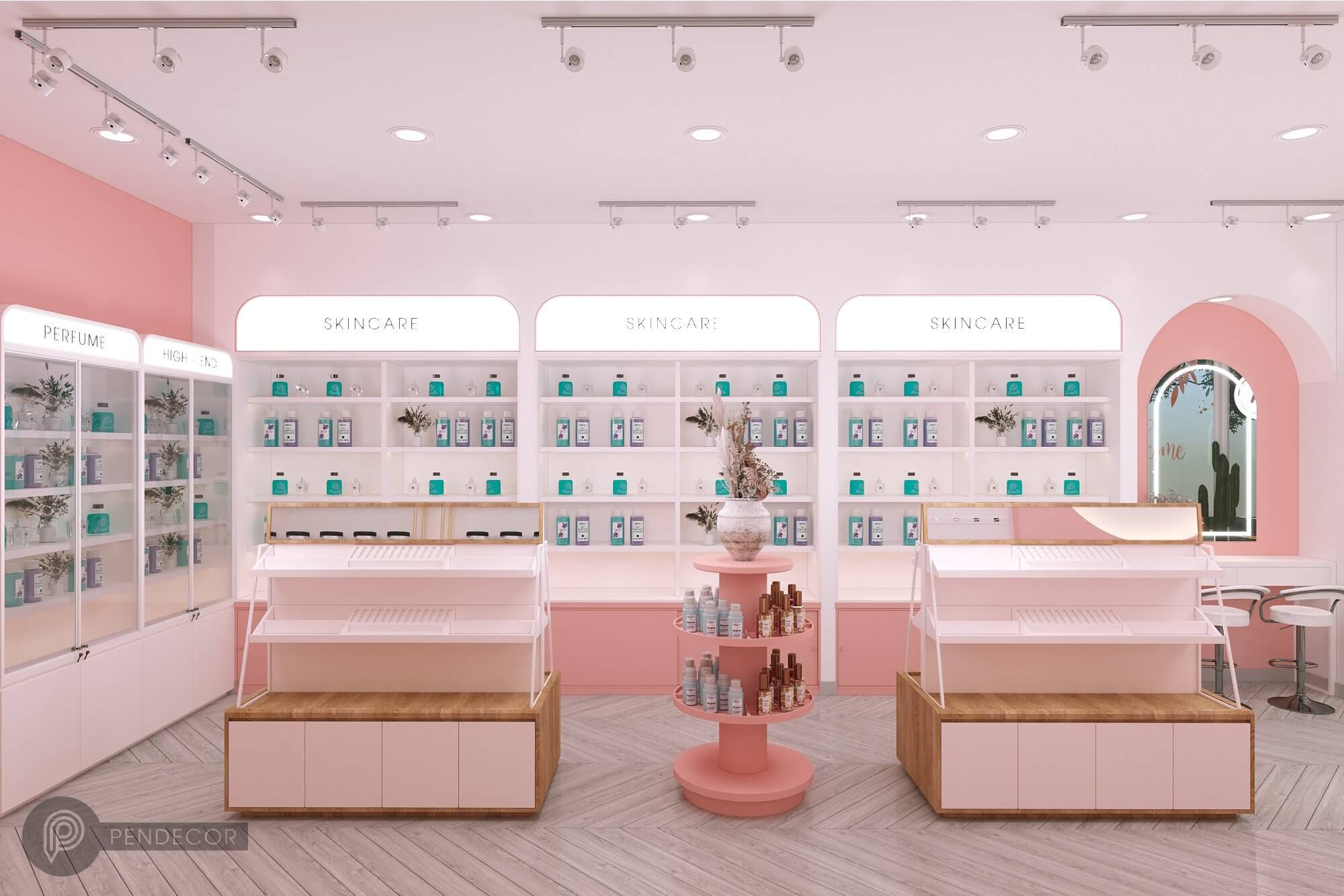 Thiết Kế Shop Mỹ Phẩm Lala Cosmetics