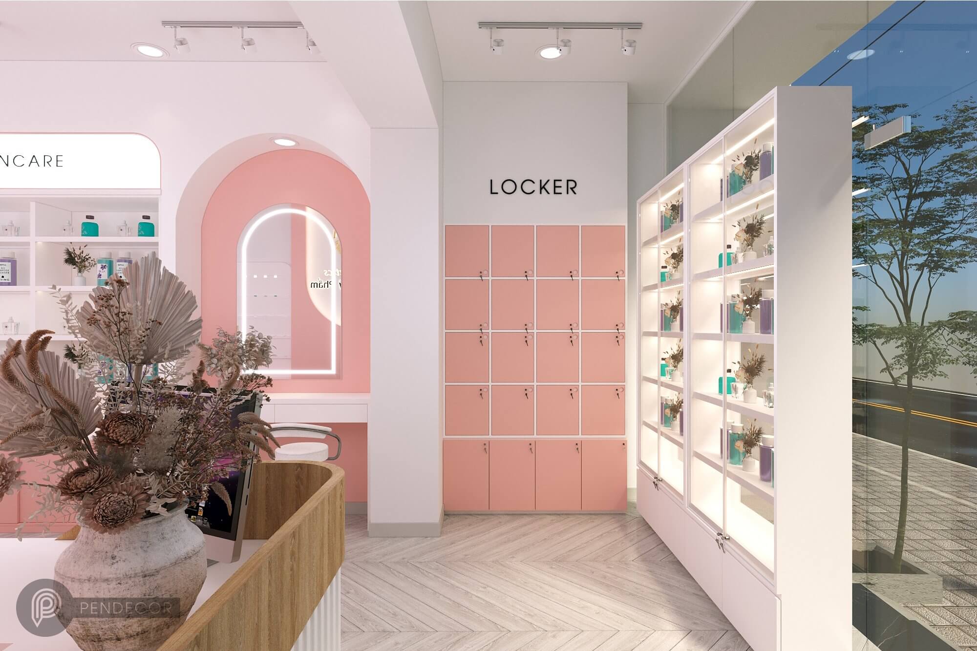 Thiết Kế Shop Mỹ Phẩm Lala Cosmetics