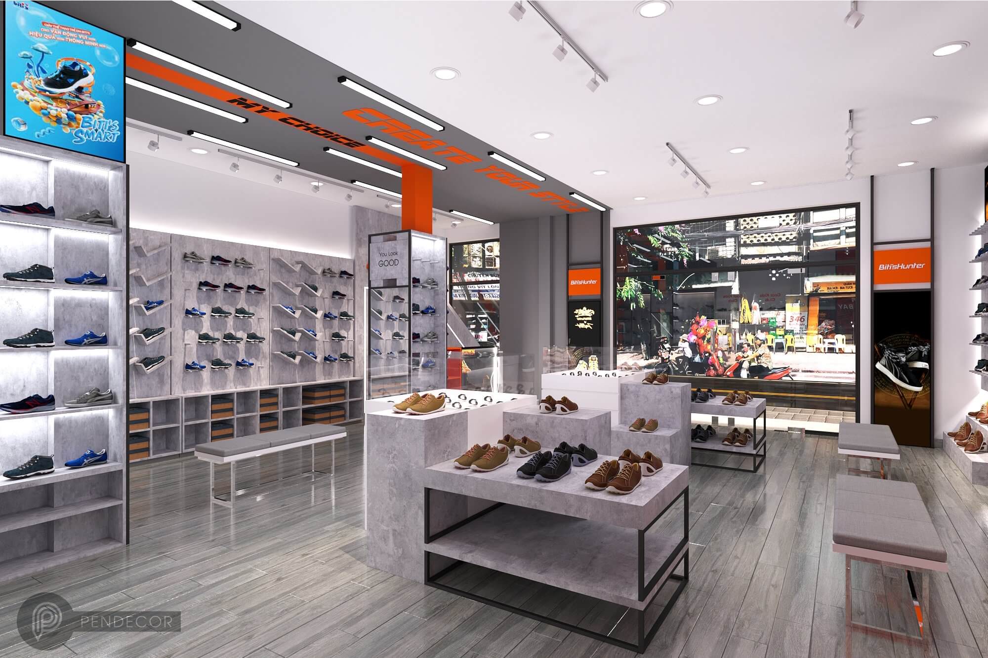 Thiết Kế Shop Giày Quân Trần Shoes