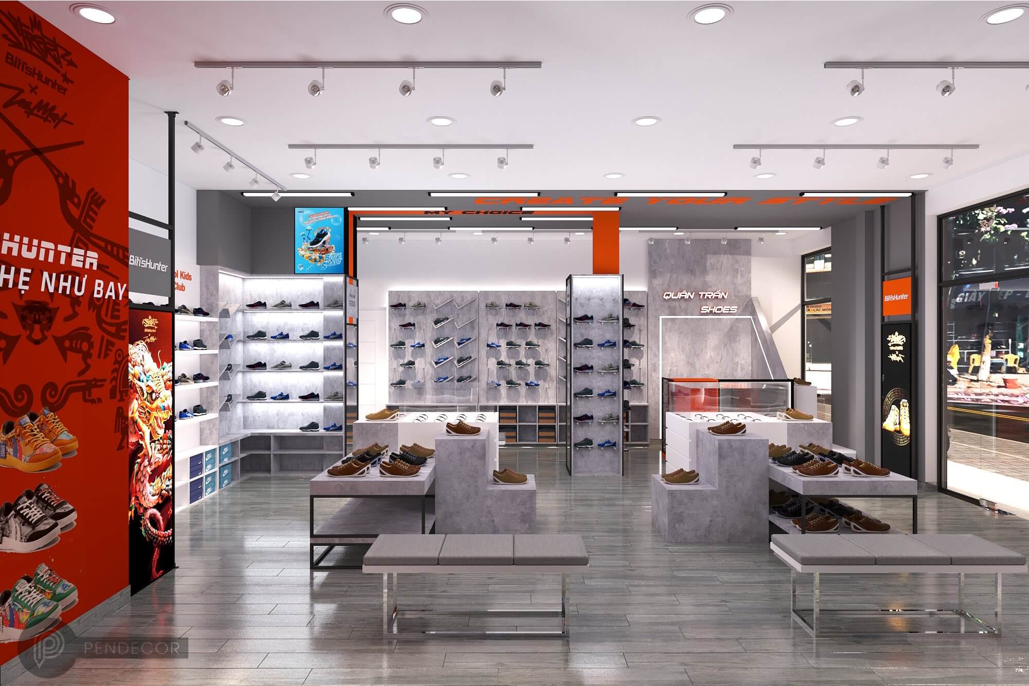 Thiết Kế Shop Giày Quân Trần Shoes