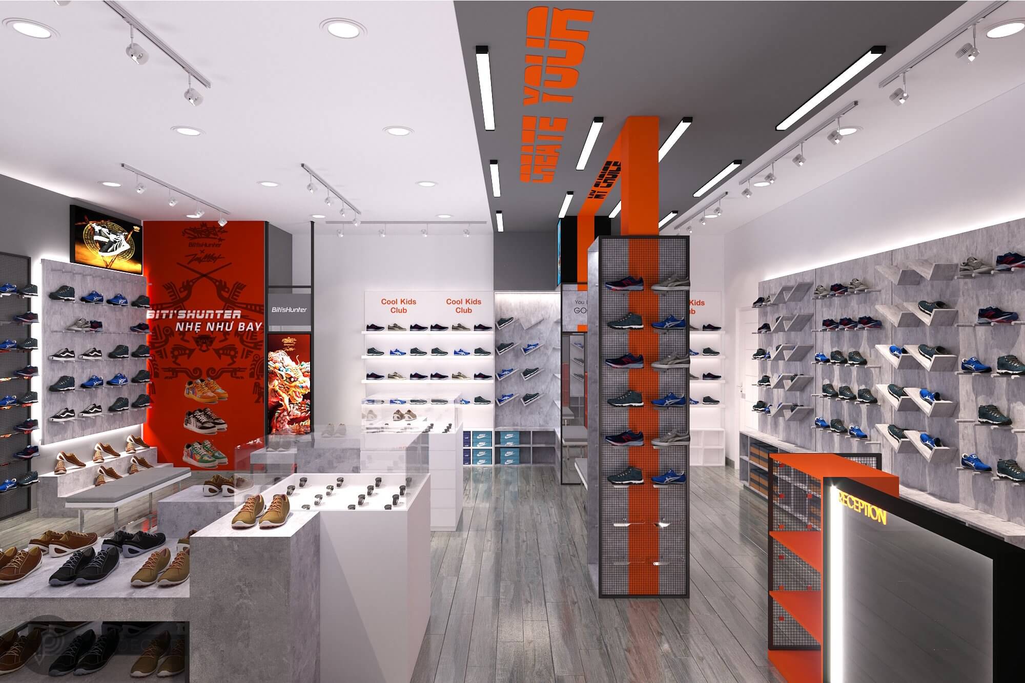 Thiết Kế Shop Giày Quân Trần Shoes