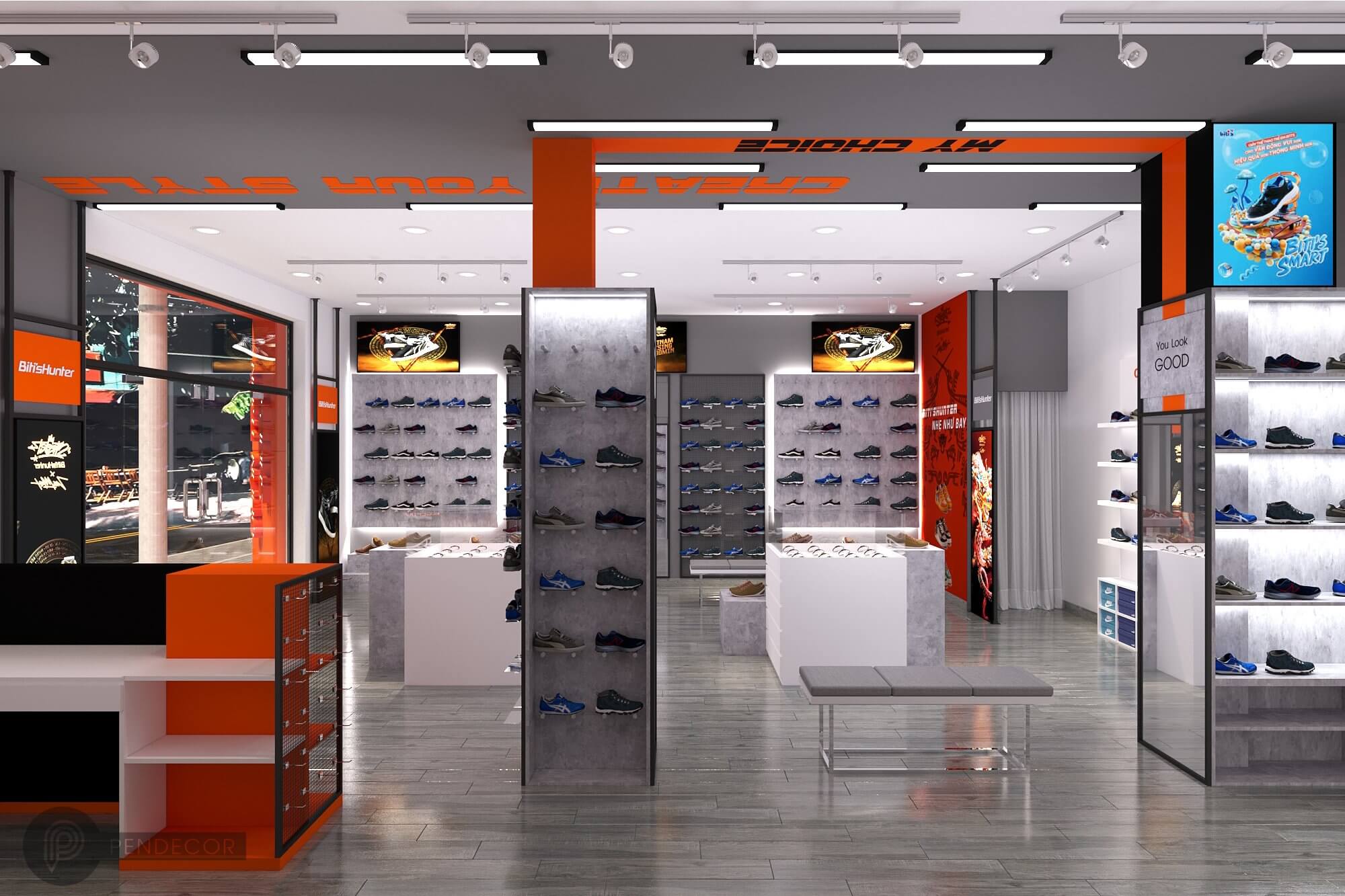 Thiết Kế Shop Giày Quân Trần Shoes