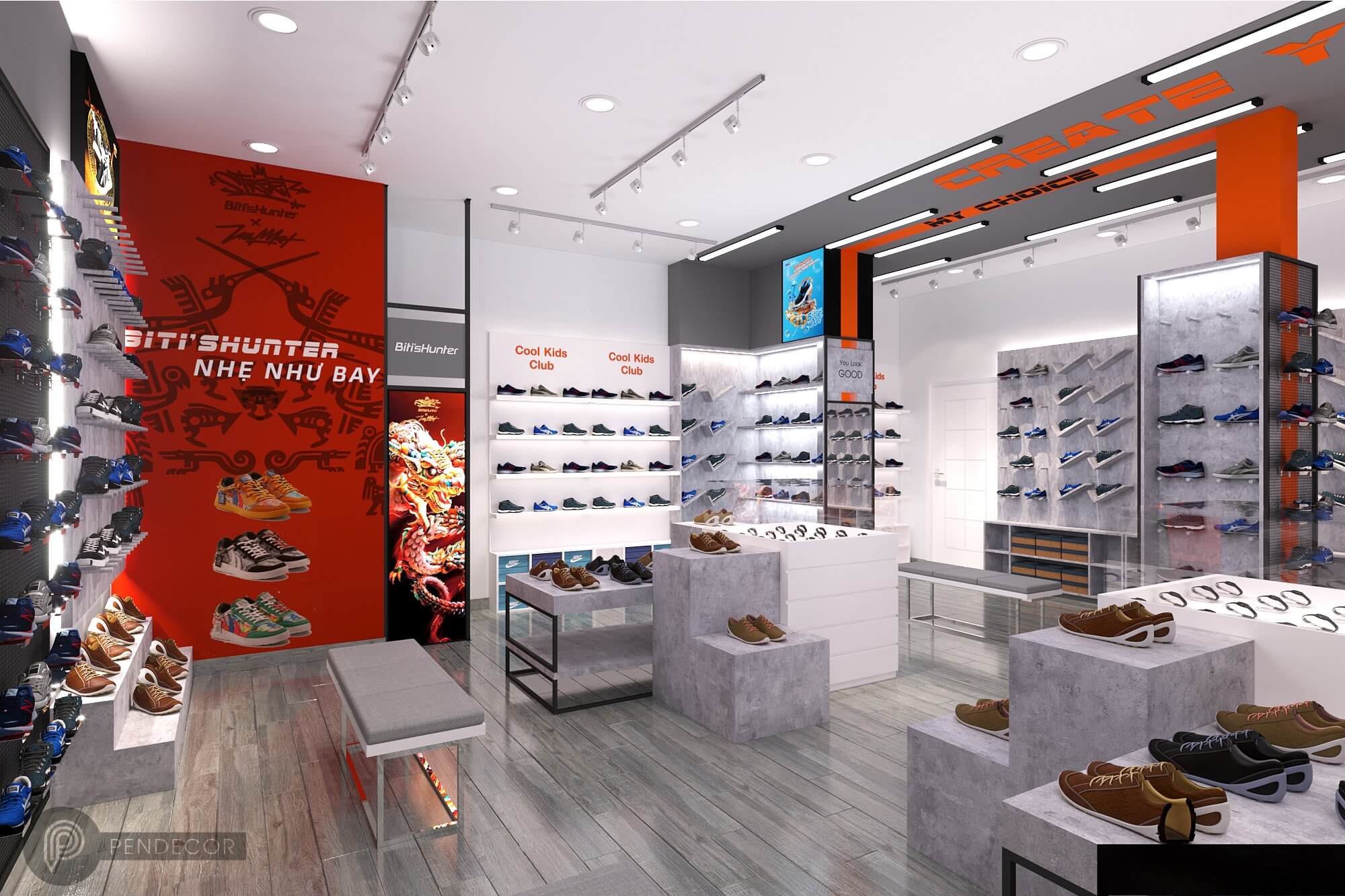 Thiết Kế Shop Giày Quân Trần Shoes