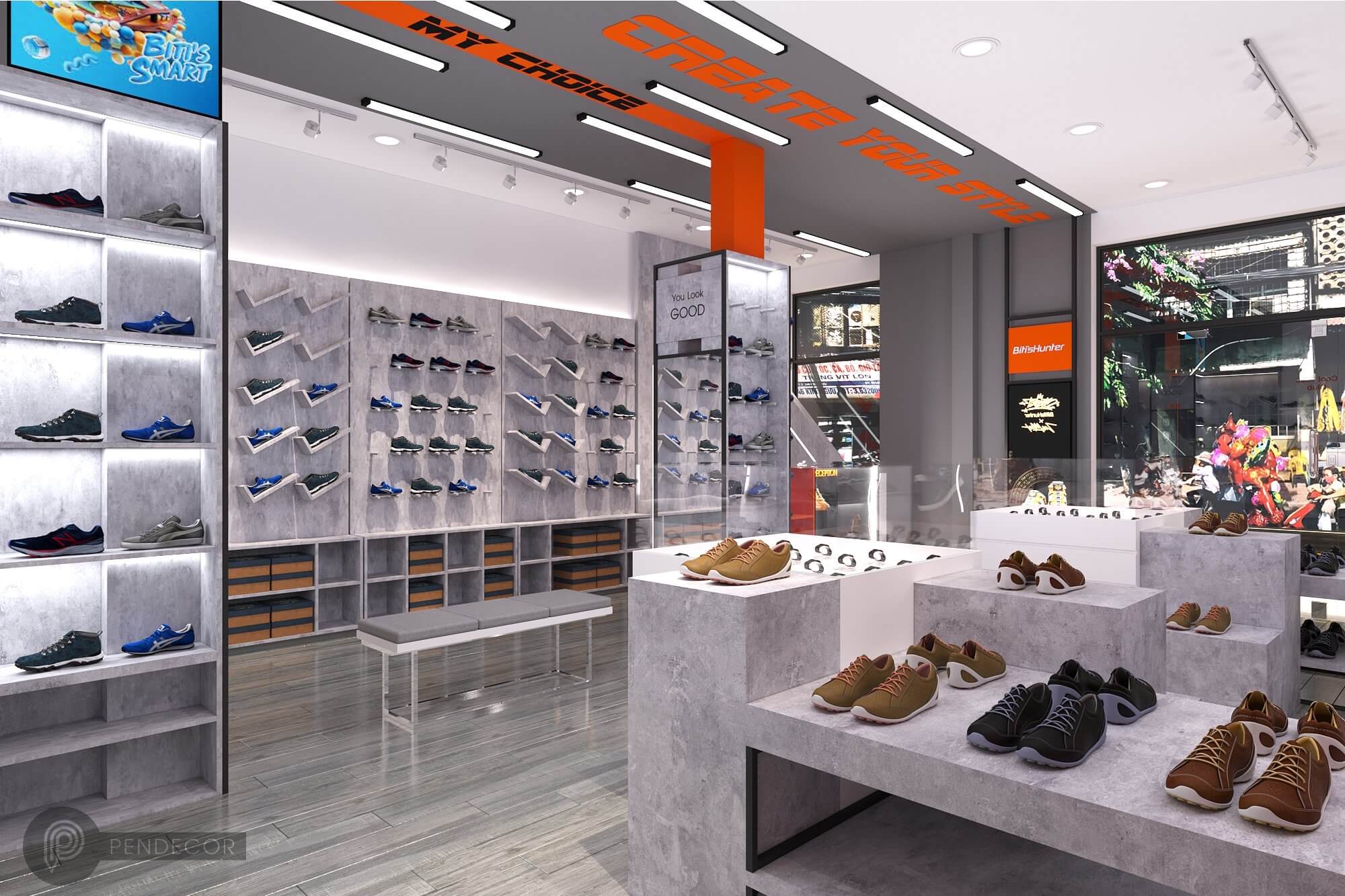 Thiết Kế Shop Giày Quân Trần Shoes