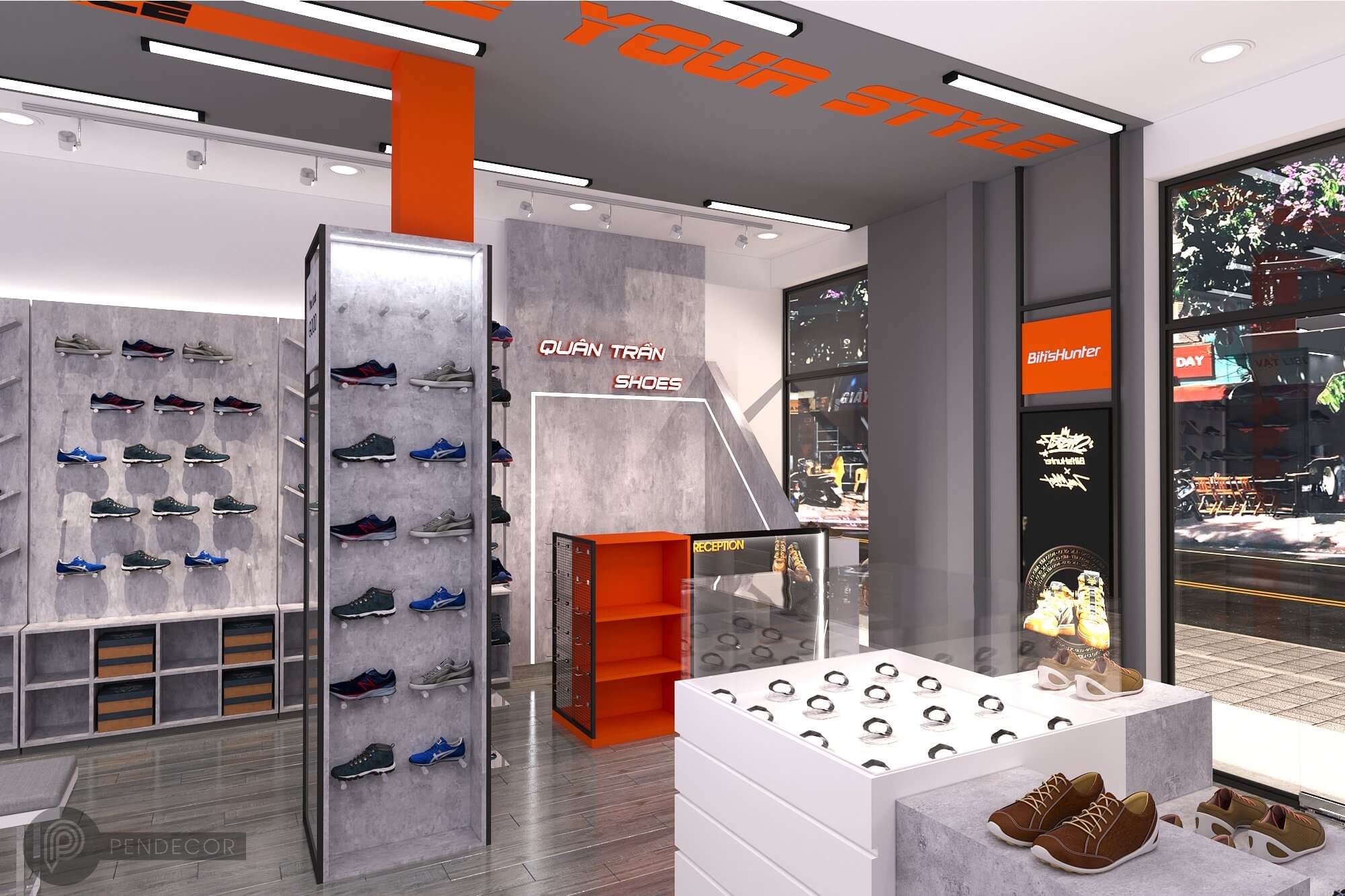 Thiết Kế Shop Giày Quân Trần Shoes