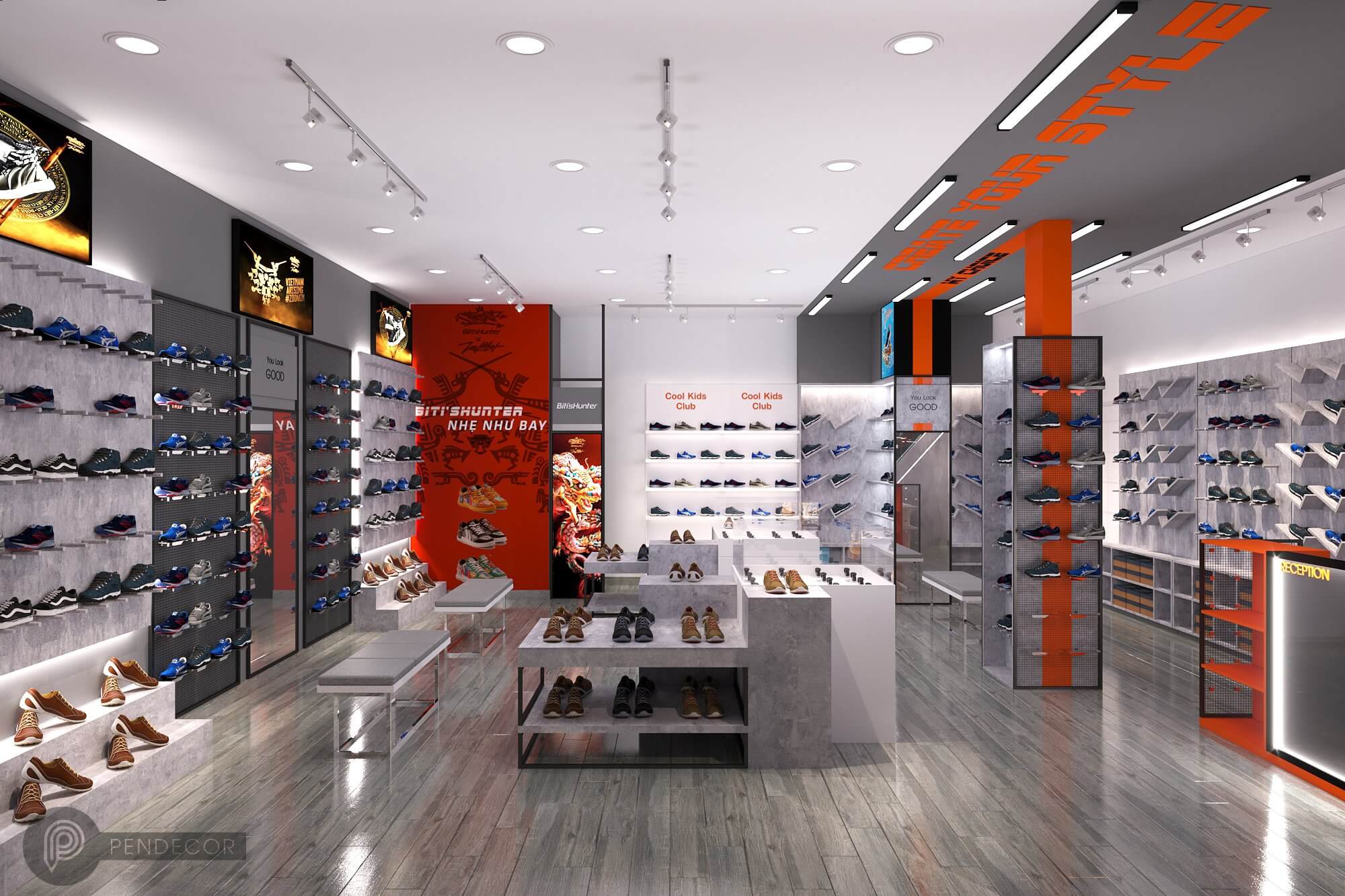 Thiết Kế Shop Giày Quân Trần Shoes