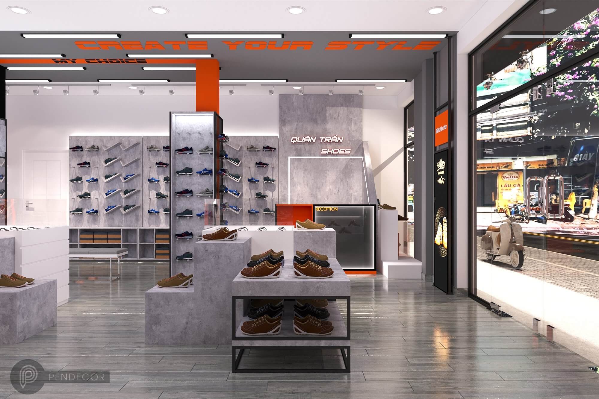 Thiết Kế Shop Giày Quân Trần Shoes