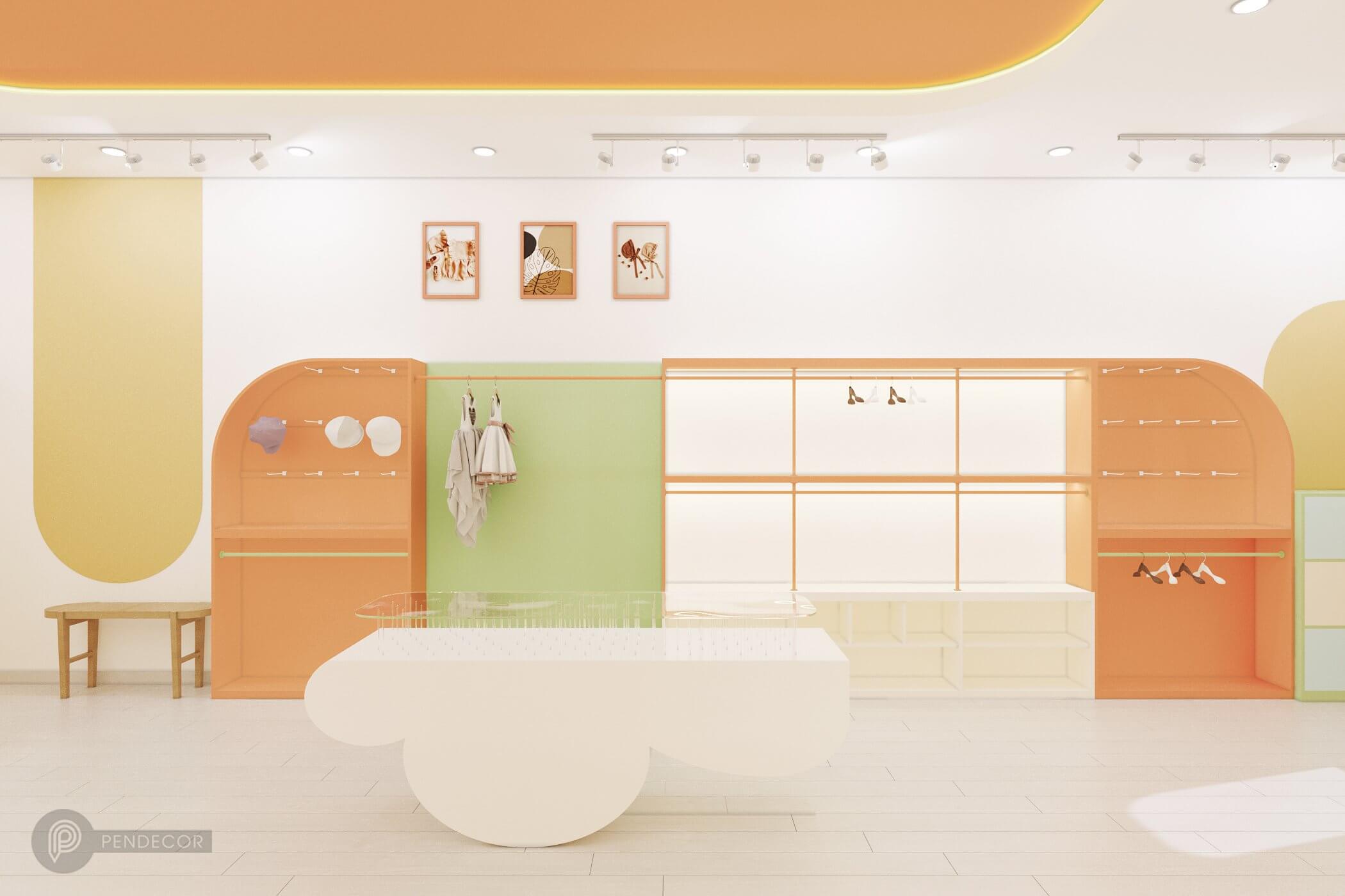 Thiết Kế Shop Thời Trang Trẻ Em Dona & Son