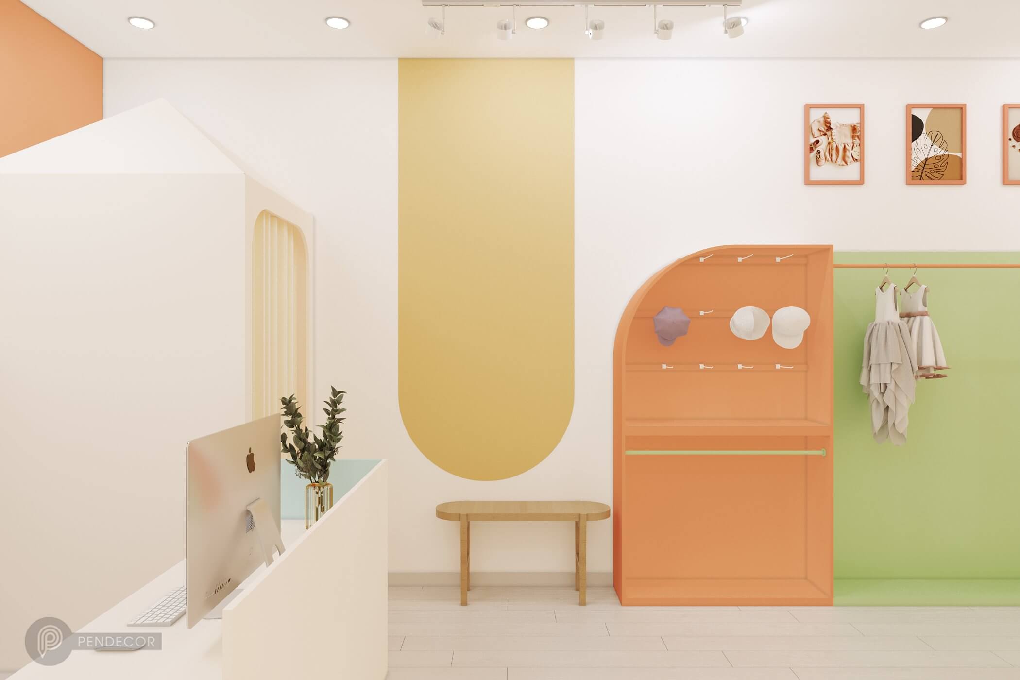 Thiết Kế Shop Thời Trang Trẻ Em Dona & Son