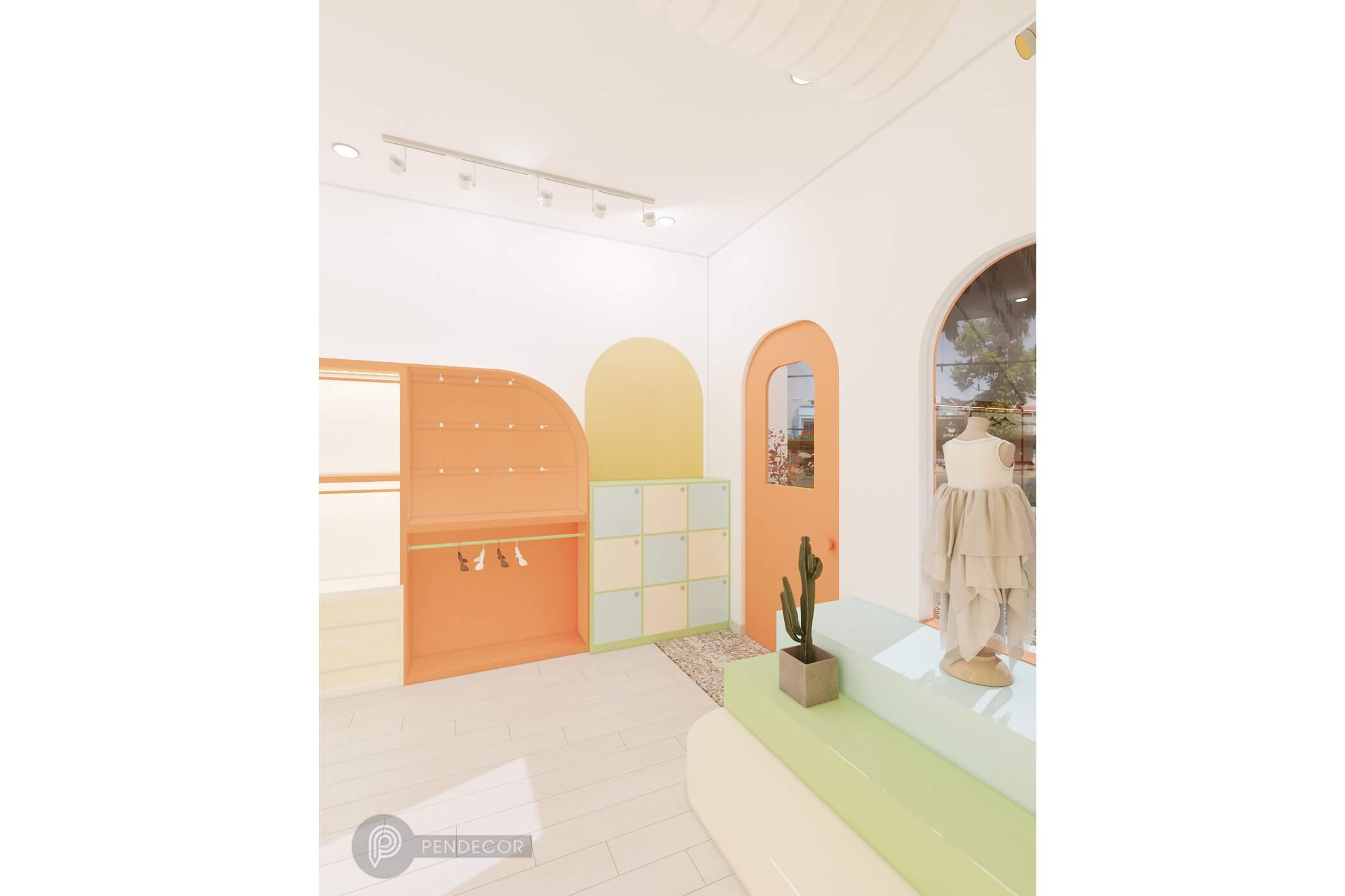 Thiết Kế Shop Thời Trang Trẻ Em Dona & Son