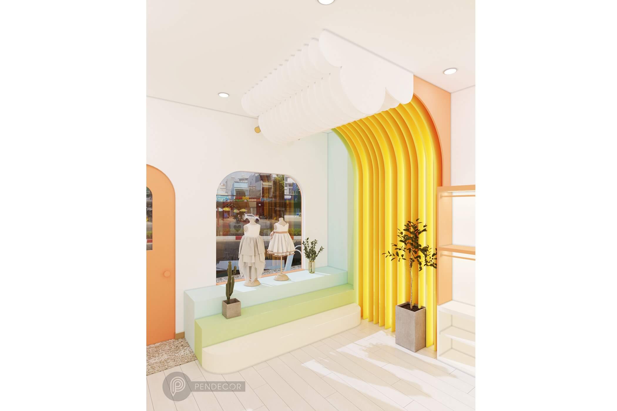 Thiết Kế Shop Thời Trang Trẻ Em Dona & Son