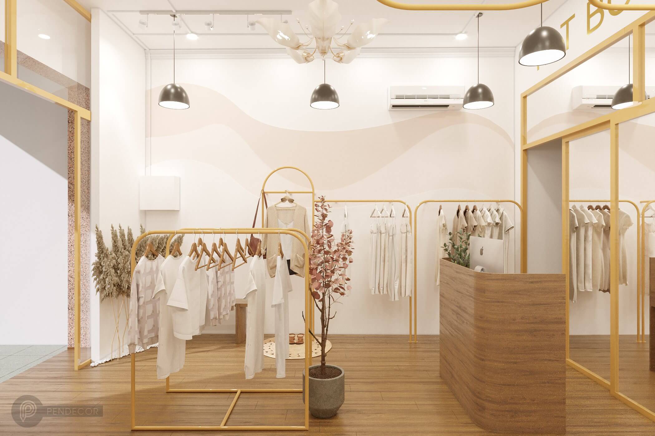 Thiết Kế Shop Thời Trang Trẻ Em YAT Boutique