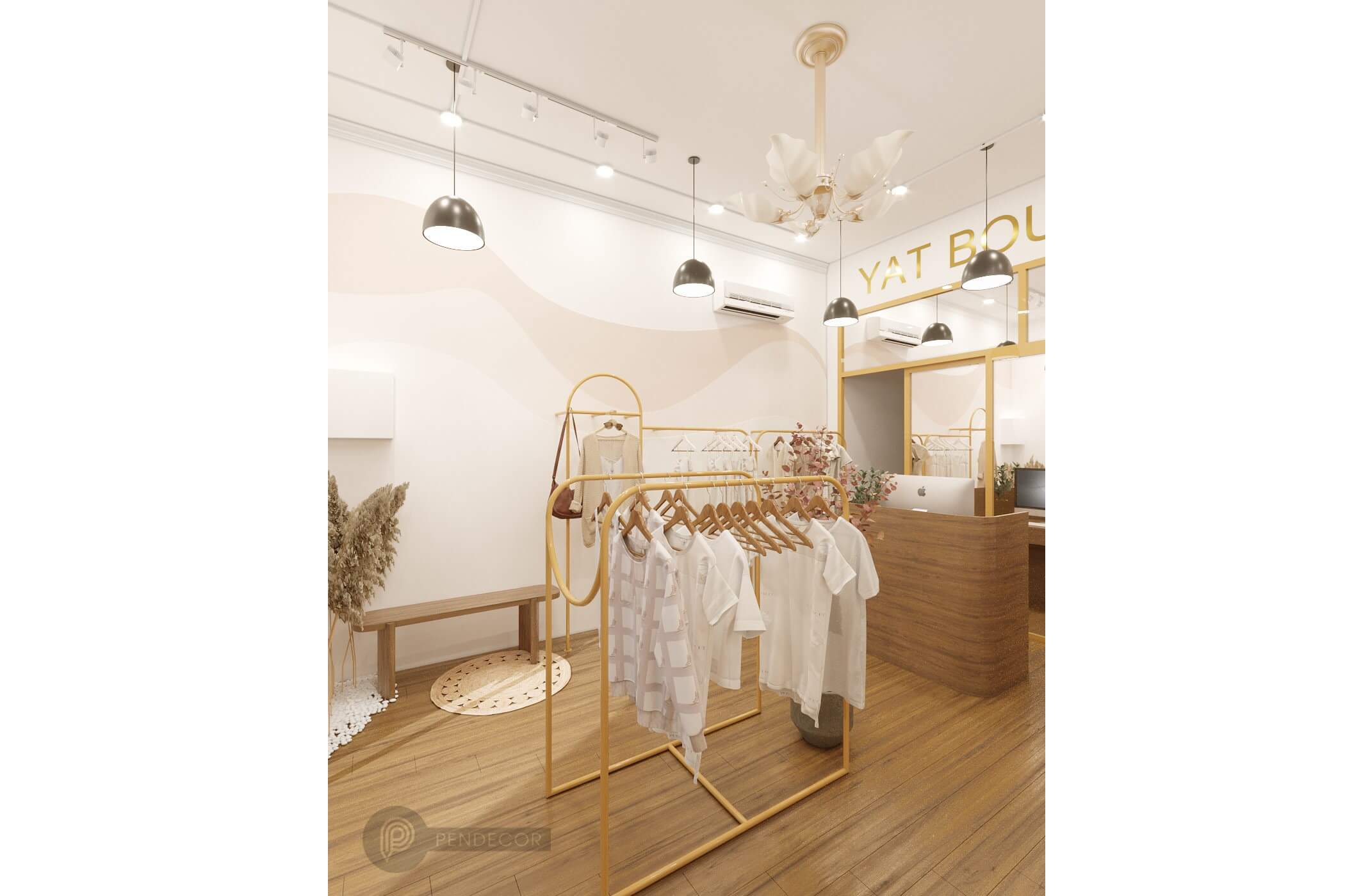 Thiết Kế Shop Thời Trang Trẻ Em YAT Boutique