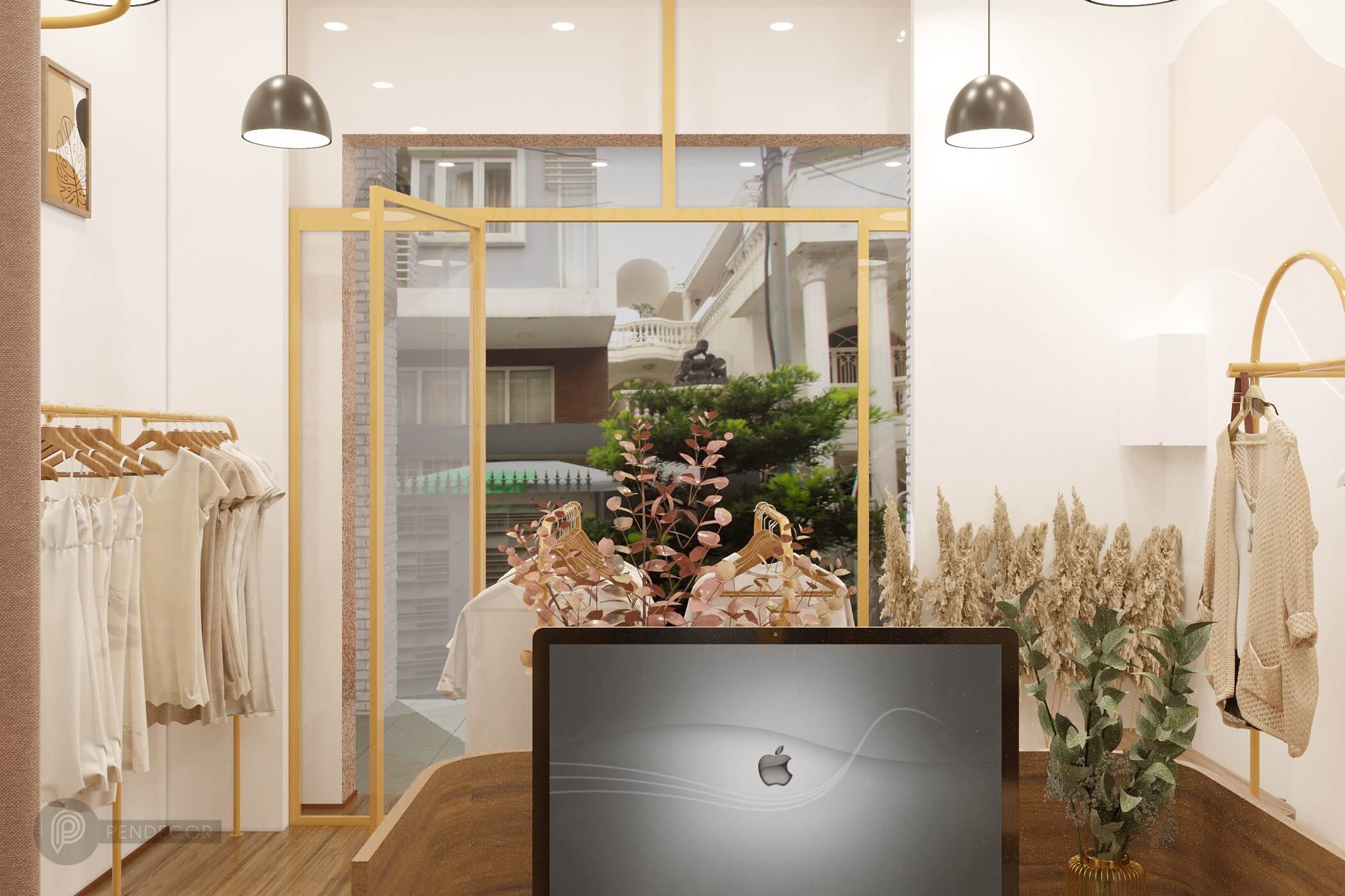 Thiết Kế Shop Thời Trang Trẻ Em YAT Boutique