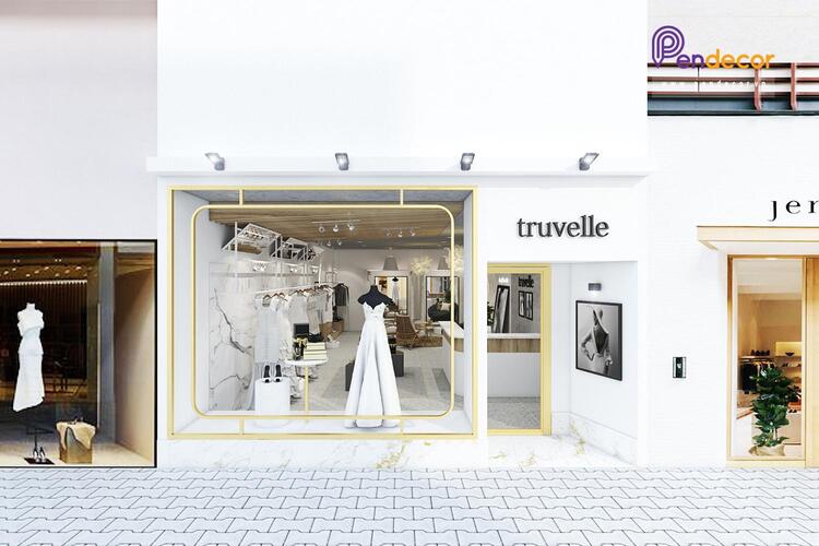 Việc thiết kế mặt tiền showroom trưng bày sản phẩm phải đảm bảo tính thẩm mỹ và tinh tế