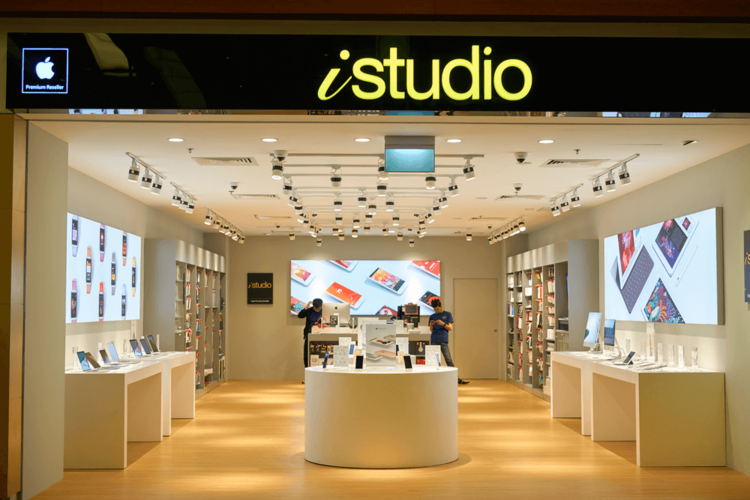 Mẫu showroom máy tính nhỏ gọn