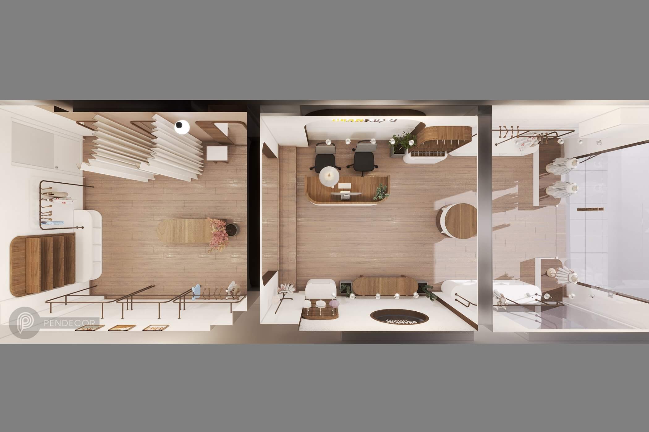 Thiết Kế Shop Thời Trang Trẻ Em Chan Kid's