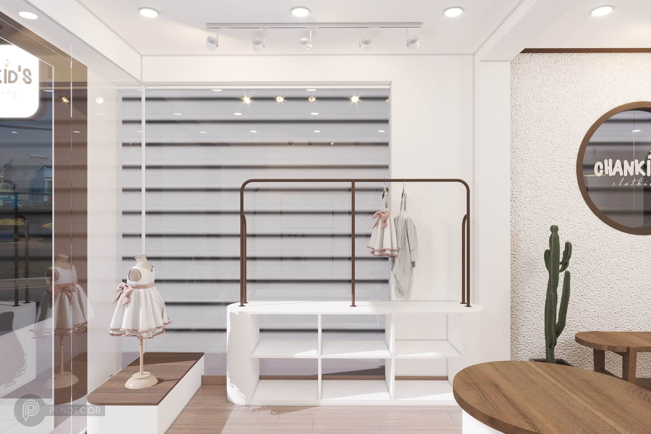 Thiết Kế Shop Thời Trang Trẻ Em Chan Kid's