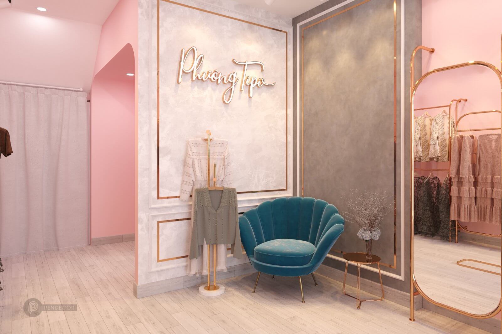 Thiết Kế Shop Thời Trang Nữ Phương Tipi