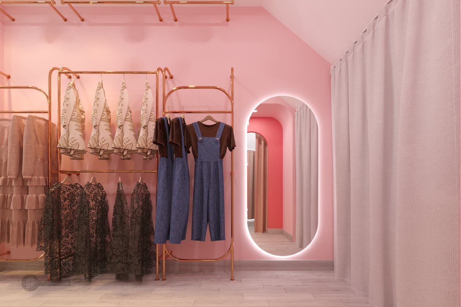 Thiết Kế Shop Thời Trang Nữ Phương Tipi