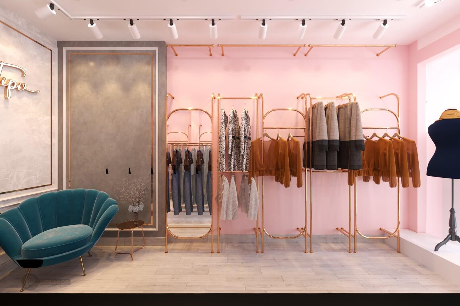 Thiết Kế Shop Thời Trang Nữ Phương Tipi