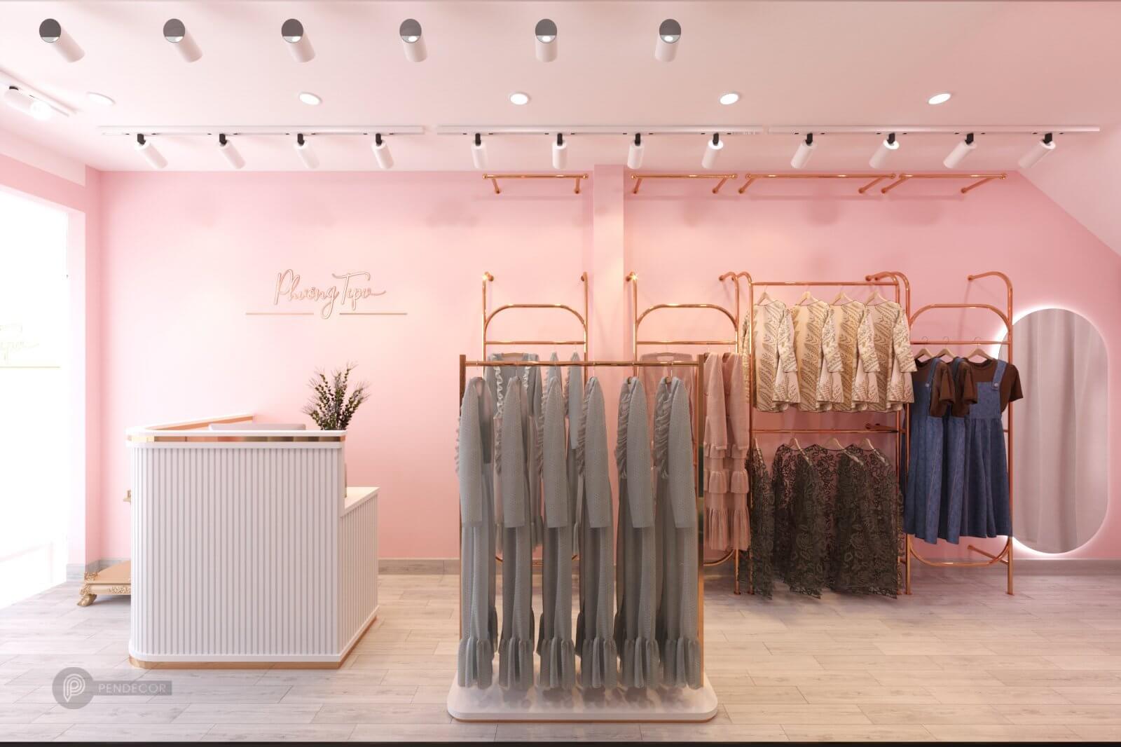 Thiết Kế Shop Thời Trang Nữ Phương Tipi