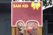 Thiết Kế Shop Thời Trang Trẻ Em Sam Kid