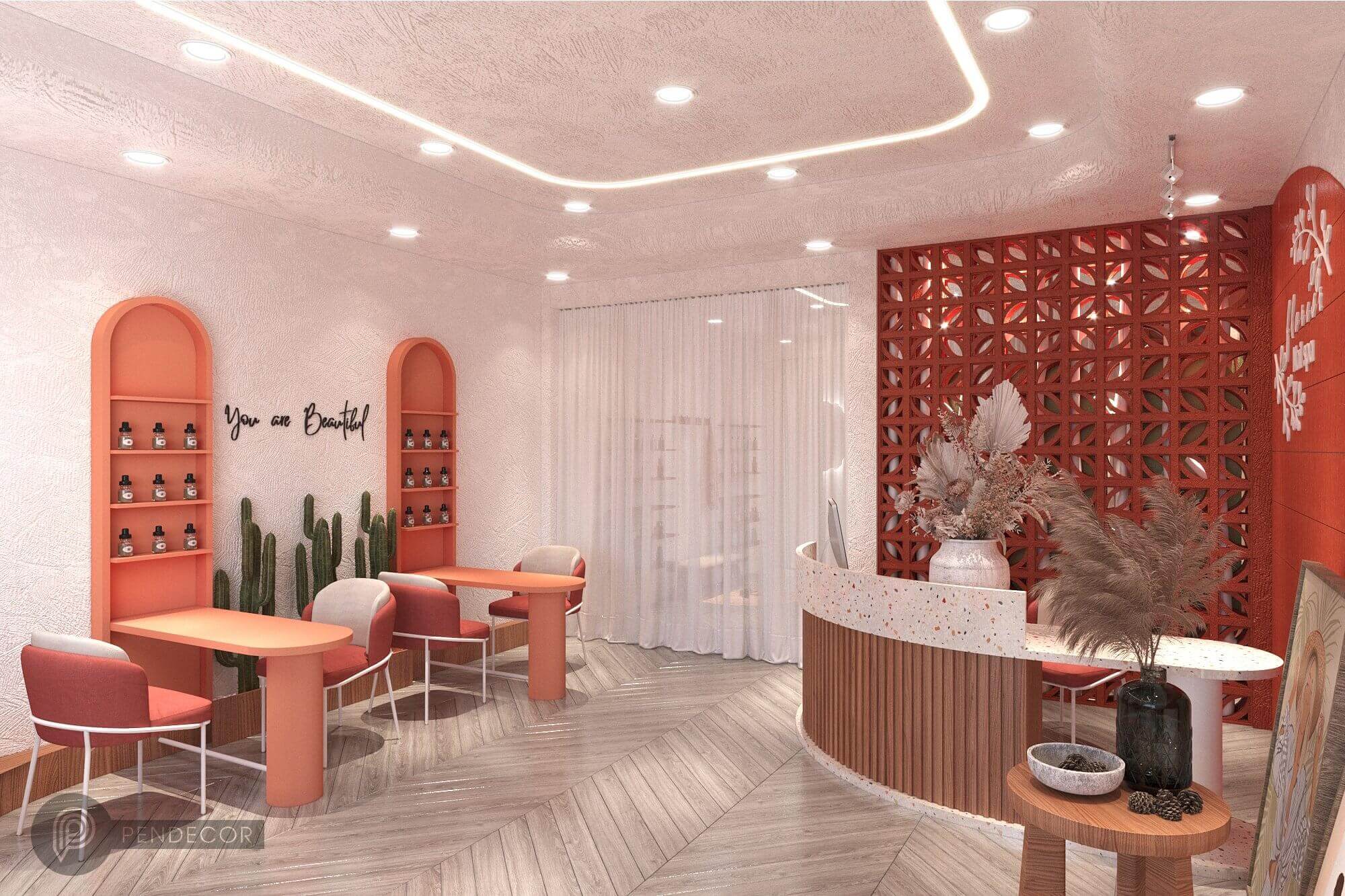 Thiết Kế Shop Spa Nail Florish