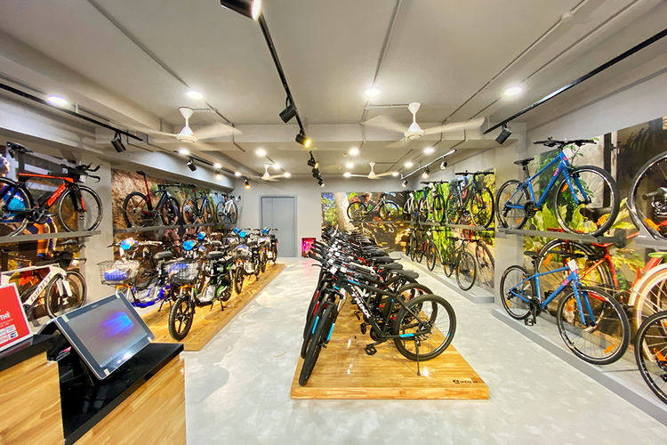 Xe đạp là sản phẩm nhận được nhiều sự quan tâm trên thị trường hiện nay