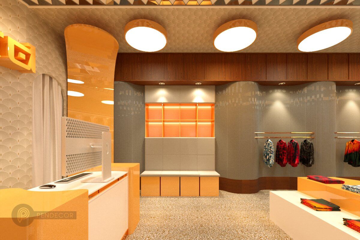 Thiết Kế Shop Thời Trang Trẻ Em LX Kid